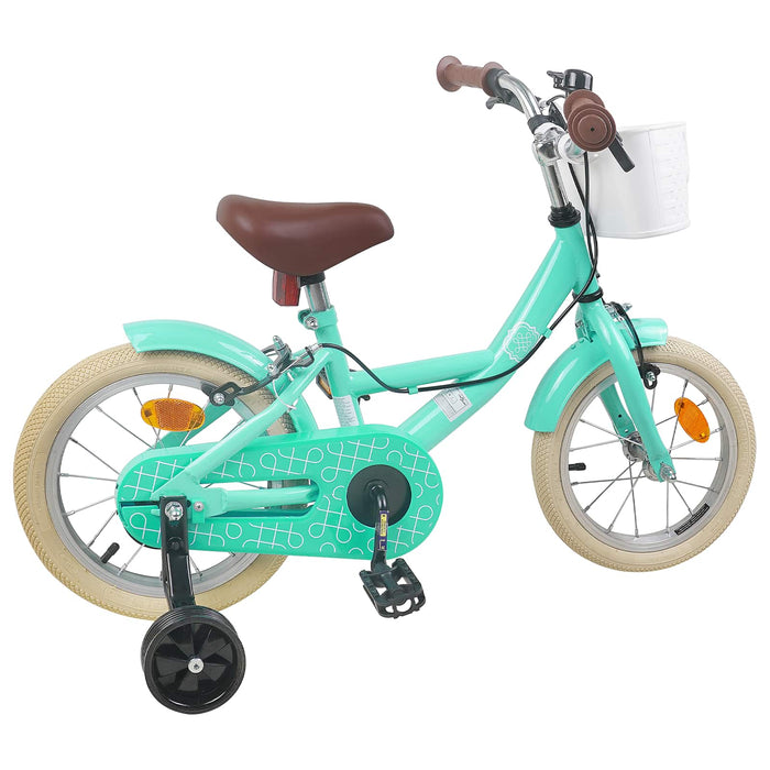 Bicicletă pentru Copii 12 Inci pentru 2-4 ani Verde Mării WALTI