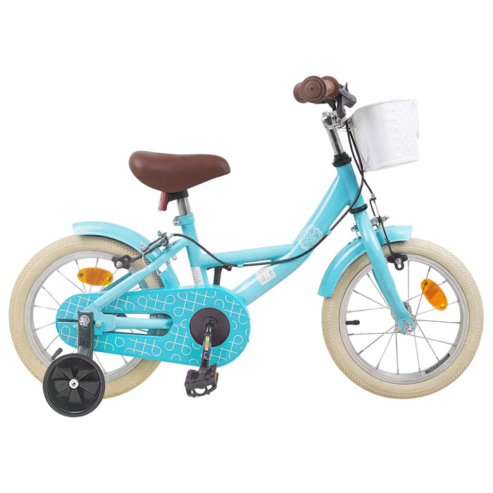 Bicicletă pentru Copii 16 Inci pentru 4-6 ani Albastru deschis WALTI