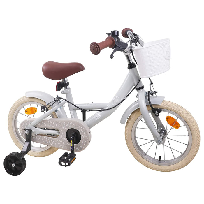 Bicicletă pentru Copii 12 Inci pentru 2-4 ani Gri deschis WALTI