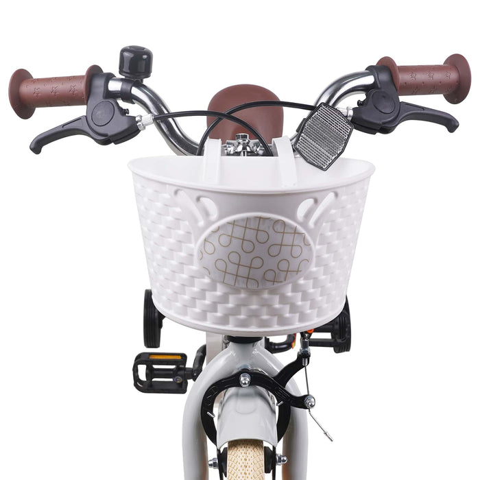 Bicicletă pentru Copii 16 Inci pentru 4-6 ani Gri deschis - WALTI WALTI