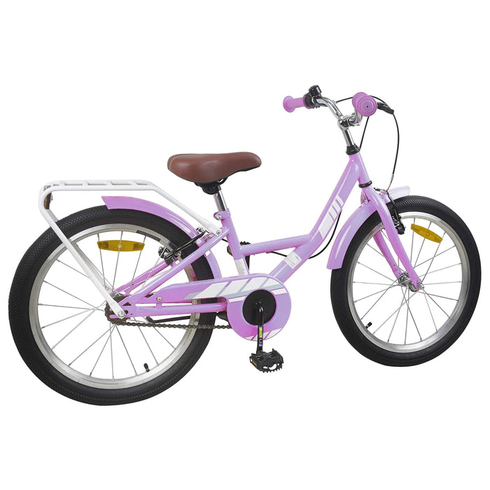 Bicicletă pentru Copii 18 Inci pentru 5-7 ani Violet WALTI