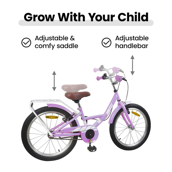 Bicicletă pentru Copii 20 Inci pentru 6-11 ani Violet WALTI