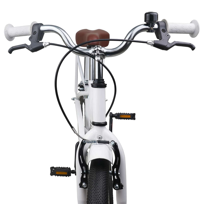 Bicicletă pentru Copii 20 Inci pentru 6-11 ani Alb - WALTI WALTI