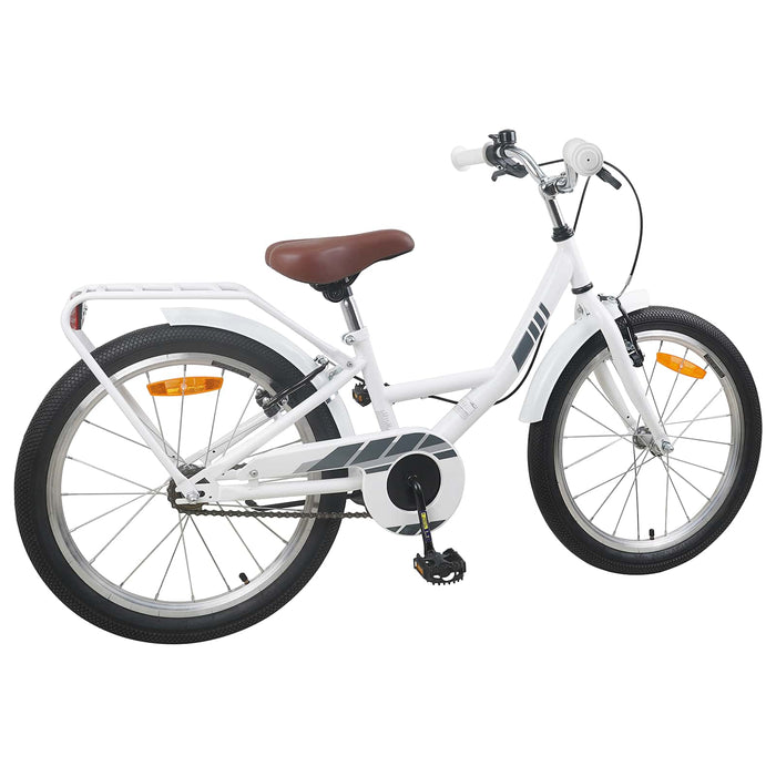 Bicicletă pentru Copii 20 Inci pentru 6-11 ani Alb WALTI