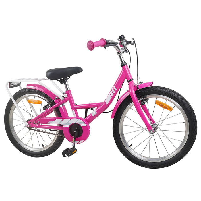 Bicicletă pentru Copii 18 Inci pentru 5-7 ani Roz WALTI