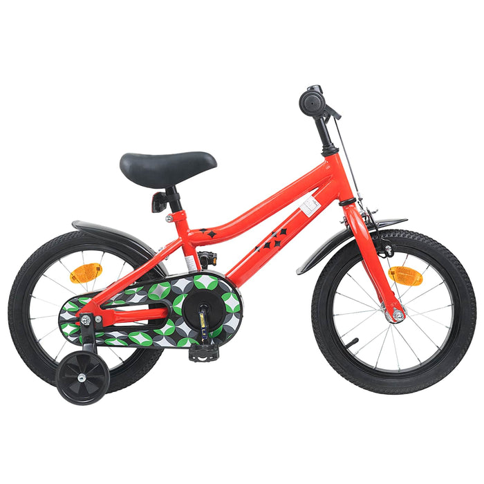 Bicicletă pentru Copii 14 Inci pentru 3-5 ani Roșu WALTI