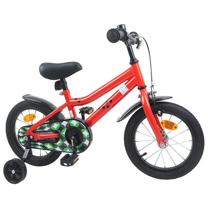 Bicicletă pentru Copii 16 Inci pentru 4-6 ani Roșu WALTI