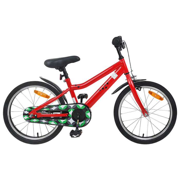 Bicicletă pentru Copii 18 Inci pentru 5-7 ani Roșu WALTI