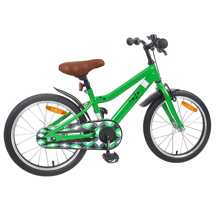 Bicicletă pentru Copii 18 Inci pentru 5-7 ani Verde WALTI