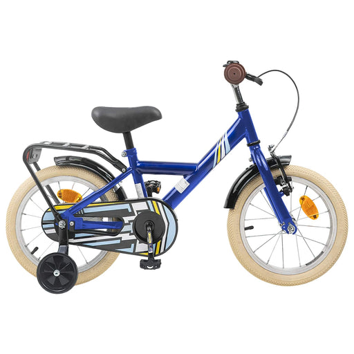 Bicicletă pentru Copii 12 Inci pentru 2-4 ani Albastru închis - WALTI WALTI