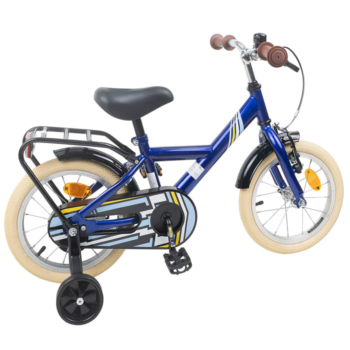 Bicicletă pentru Copii 16 Inci pentru 4-6 ani Albastru închis WALTI