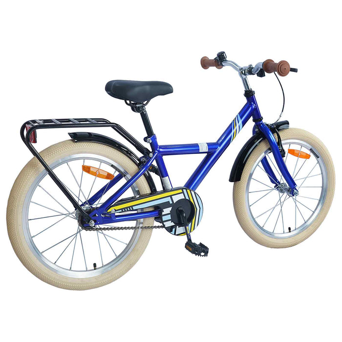 Bicicletă pentru Copii 18 Inci pentru 5-7 ani Albastru închis - WALTI WALTI