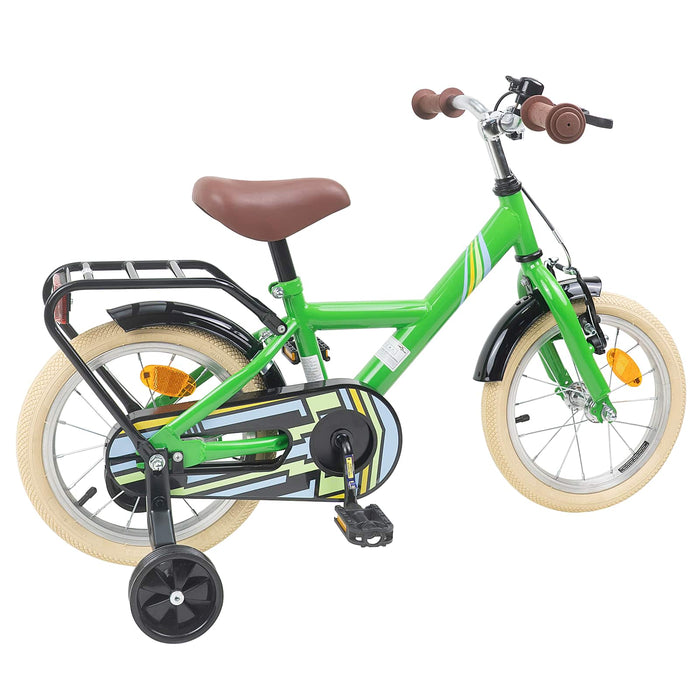 Bicicletă pentru Copii 12 Inci pentru 2-4 ani Verde WALTI