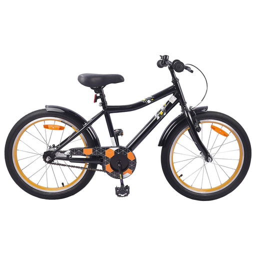 Bicicletă pentru Copii 18 Inci pentru 5-7 ani Negru - WALTI WALTI