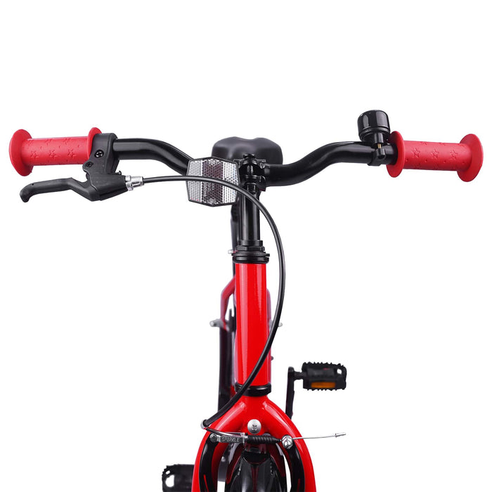 Bicicletă pentru Copii 18 Inci pentru 5-7 ani Roșu - WALTI WALTI