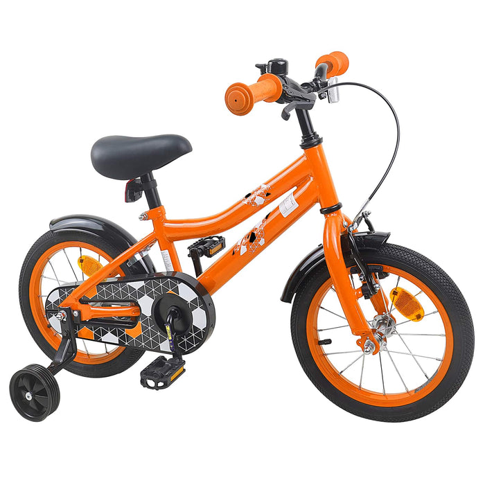 Bicicletă pentru Copii 12 Inci pentru 2-4 ani Portocaliu WALTI