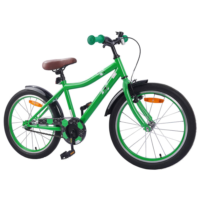 Bicicletă pentru Copii 20 Inci pentru 6-11 ani Verde - WALTI WALTI