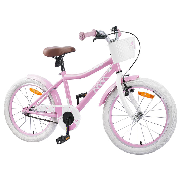 Bicicletă pentru Copii 18 Inci pentru 5-7 ani Roz deschis - WALTI WALTI