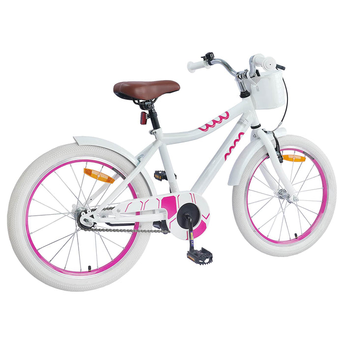 Bicicletă pentru Copii 20 Inci pentru 6-11 ani Alb - WALTI WALTI