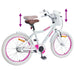 Bicicletă pentru Copii 20 Inci pentru 6-11 ani Alb - WALTI WALTI