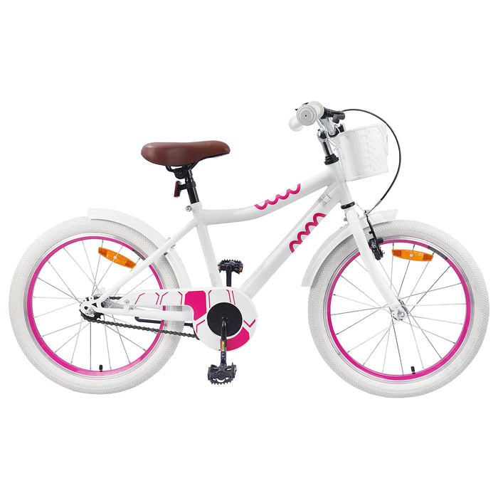 Bicicletă pentru Copii 20 Inci pentru 6-11 ani Alb - WALTI WALTI