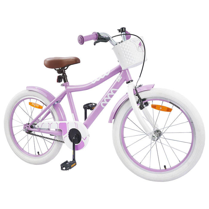 Bicicletă pentru Copii 18 Inci pentru 5-7 ani Violet - WALTI WALTI