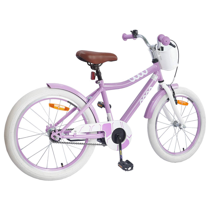 Bicicletă pentru Copii 18 Inci pentru 5-7 ani Violet - WALTI WALTI