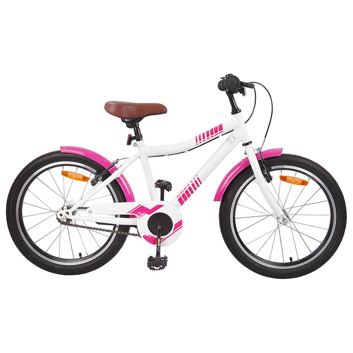 Bicicletă pentru Copii 18 Inci pentru 5-7 ani Roz - WALTI WALTI
