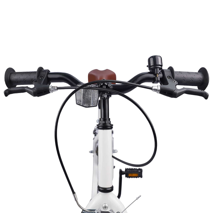 Bicicletă pentru Copii 24 Inci pentru 8-12 ani alb - WALTI WALTI