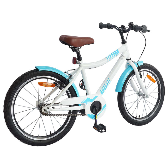Bicicletă pentru Copii 18 Inci pentru 5-7 ani Albastru deschis - WALTI WALTI