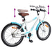 Bicicletă pentru Copii 18 Inci pentru 5-7 ani Albastru deschis - WALTI WALTI