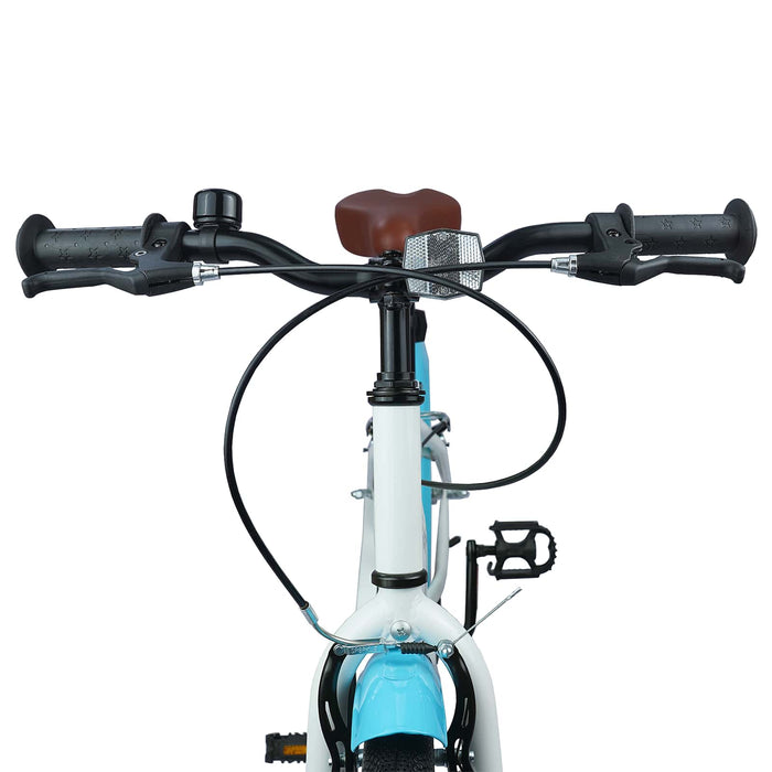 Bicicletă pentru Copii 24 Inci pentru 8-12 ani Albastru deschis - WALTI WALTI