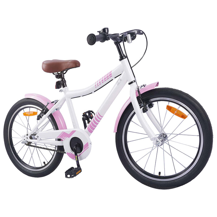 Bicicletă pentru Copii 18 Inci pentru 5-7 ani Roz deschis - WALTI WALTI