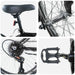 Bicicletă pentru Copii 24 Inci 6-Speed pentru 8-12 ani Negru - WALTI WALTI