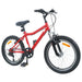 Bicicletă pentru Copii 20 Inci 6-Speed pentru 6-11 ani Roșu - WALTI WALTI