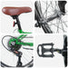 Bicicletă pentru Copii 24 Inci 6-Speed pentru 8-12 ani Verde - WALTI WALTI