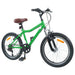 Bicicletă pentru Copii 24 Inci 6-Speed pentru 8-12 ani Verde - WALTI WALTI