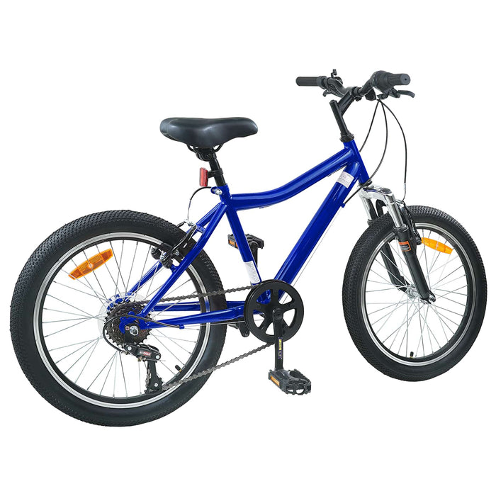 Bicicletă pentru Copii 24 Inci 6-Speed pentru 8-12 ani - WALTI WALTI