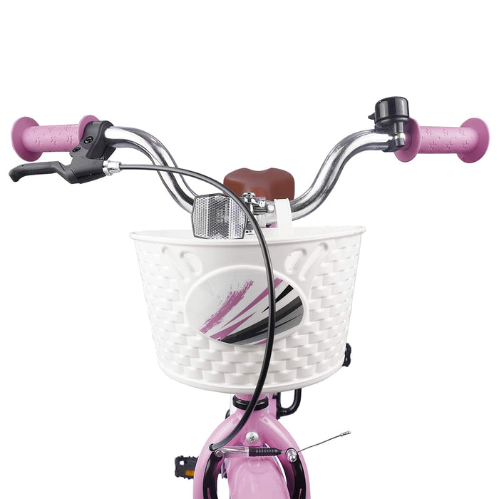 Bicicletă pentru Copii 20 Inci pentru 6-11 ani Roz deschis WALTI