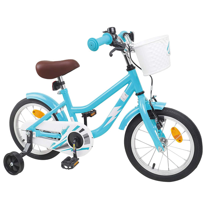 Bicicletă pentru Copii 16 Inci pentru 4-6 ani Albastru deschis WALTI