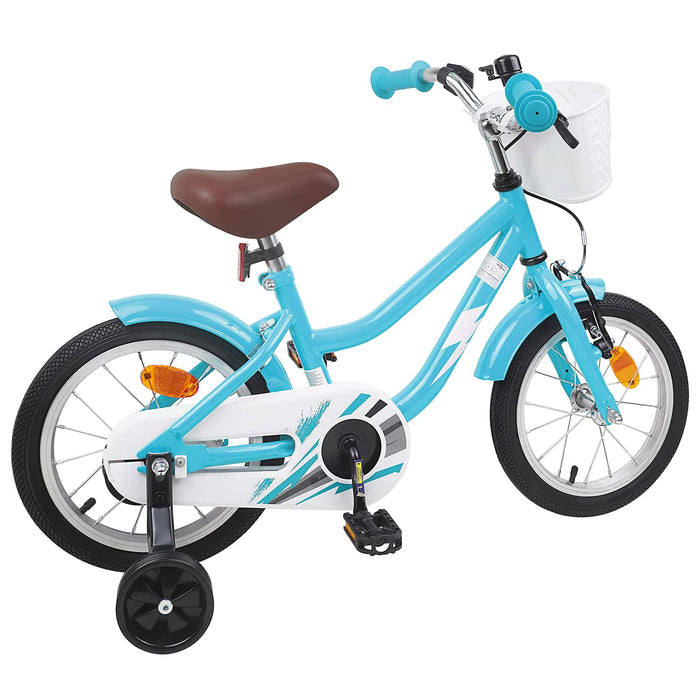 Bicicletă pentru Copii 16 Inci pentru 4-6 ani Albastru deschis WALTI
