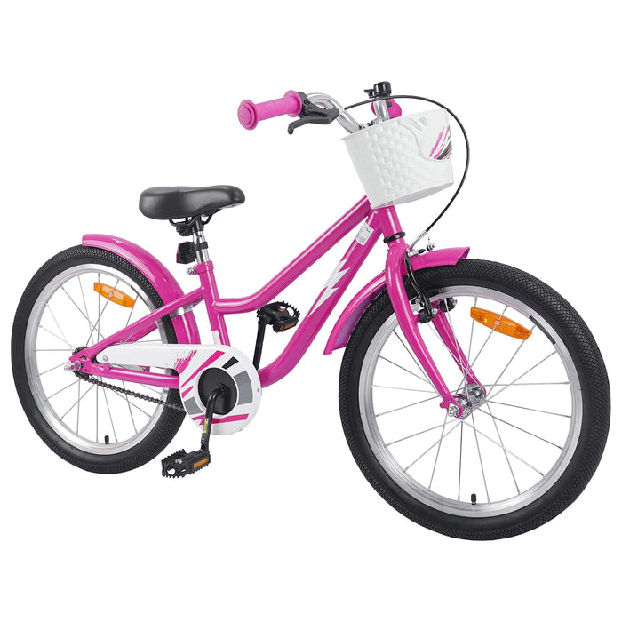 Bicicletă pentru Copii 18 Inci pentru 5-7 ani Roz închis - WALTI WALTI
