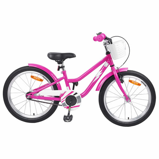 Bicicletă pentru Copii 18 Inci pentru 5-7 ani Roz închis - WALTI WALTI