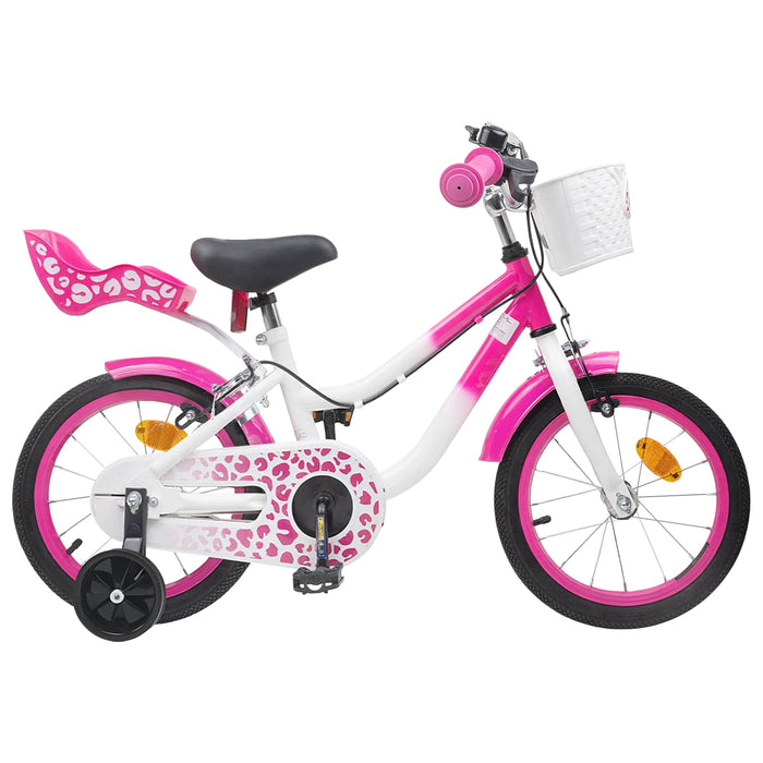 Bicicletă pentru Copii 16 Inci pentru 4-6 ani Roz WALTI