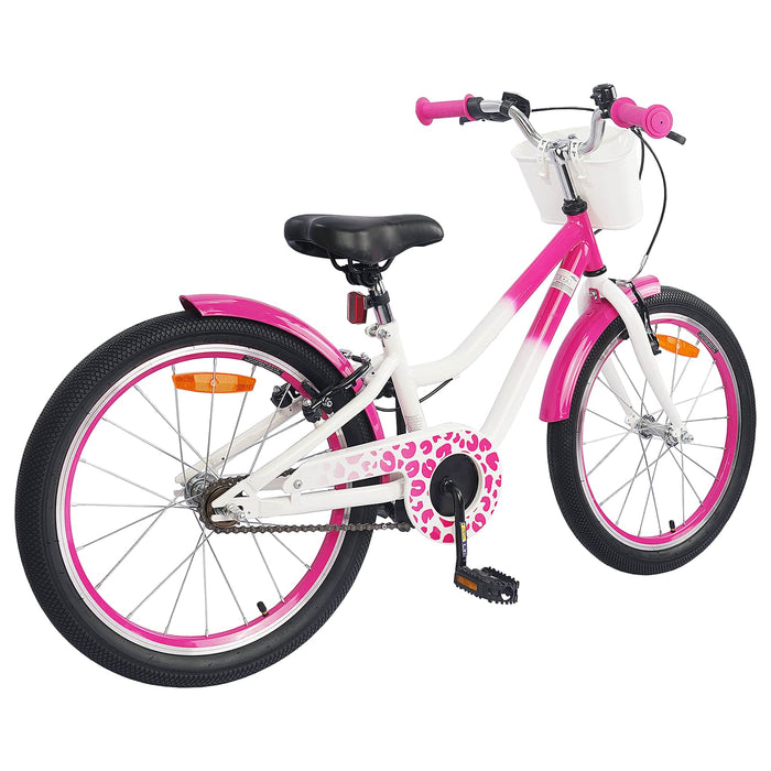Bicicletă pentru Copii 20 Inci pentru 6-11 ani Roz închis - WALTI WALTI
