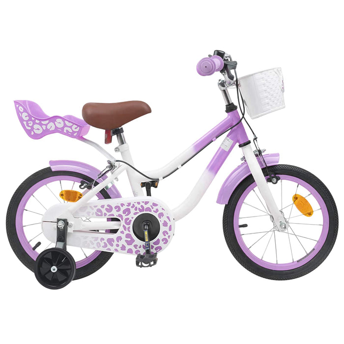Bicicletă pentru Copii 12 Inci pentru 2-4 ani Violet WALTI