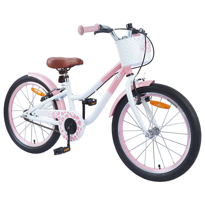 Bicicletă pentru Copii 18 Inci pentru 5-7 ani Roz deschis - WALTI WALTI