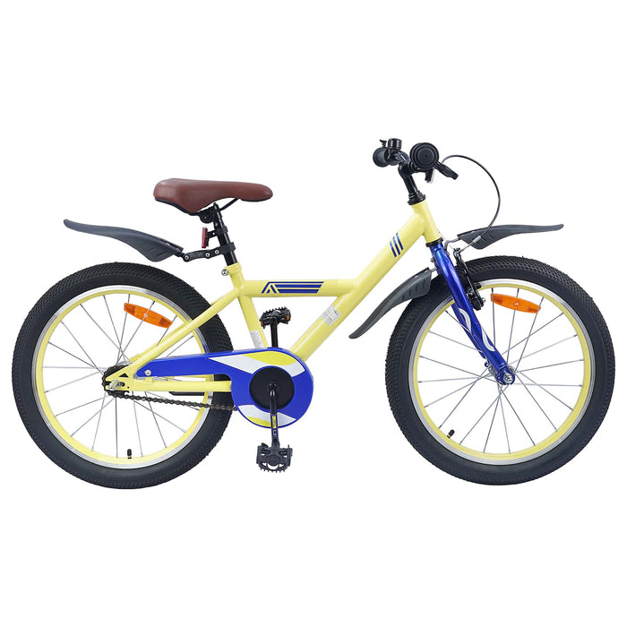 Bicicletă pentru Copii 20 Inci pentru 6-11 ani Galben - WALTI WALTI