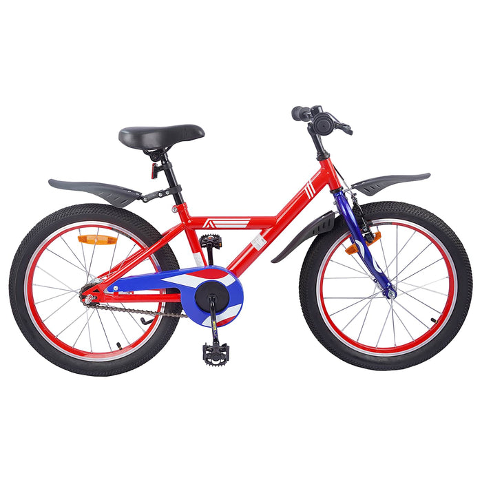 Bicicletă pentru Copii 18 Inci pentru 5-7 ani Roșu - WALTI WALTI