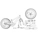Bicicletă pentru Copii 20 Inci pentru 6-11 ani Roșu - WALTI WALTI